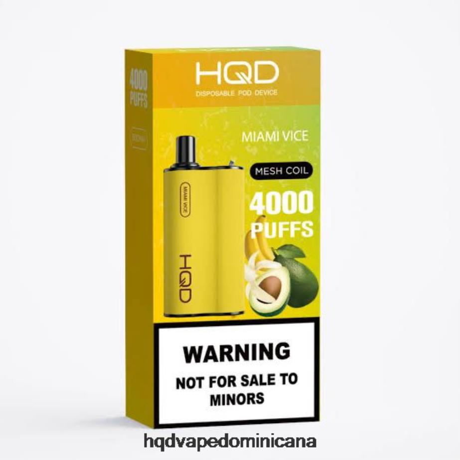 HQD BOX 4000 bocanadas Cantalupo 68RF117 - HQD Vape Dominicana