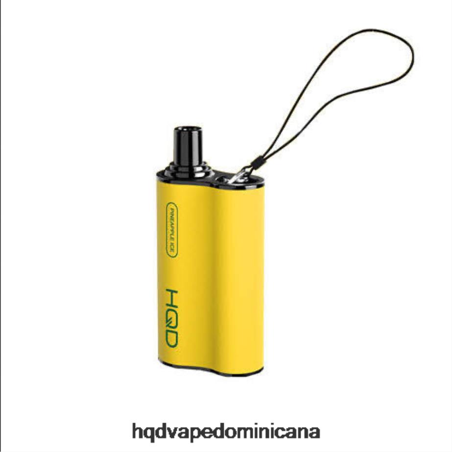 HQD BOX 4000 bocanadas hielo de piña 68RF78 - HQD Desechable