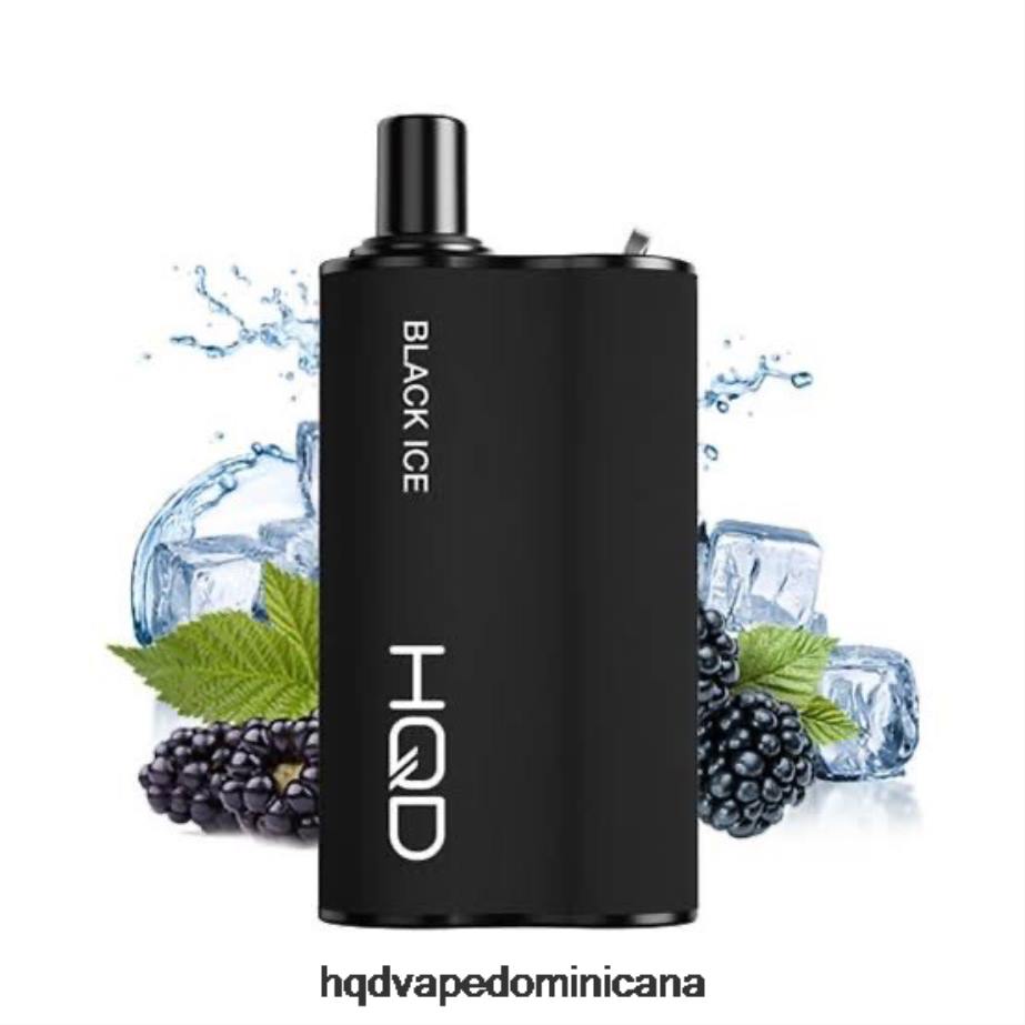 HQD BOX 4000 bocanadas hielo negro 68RF83 - HQD Vape Store