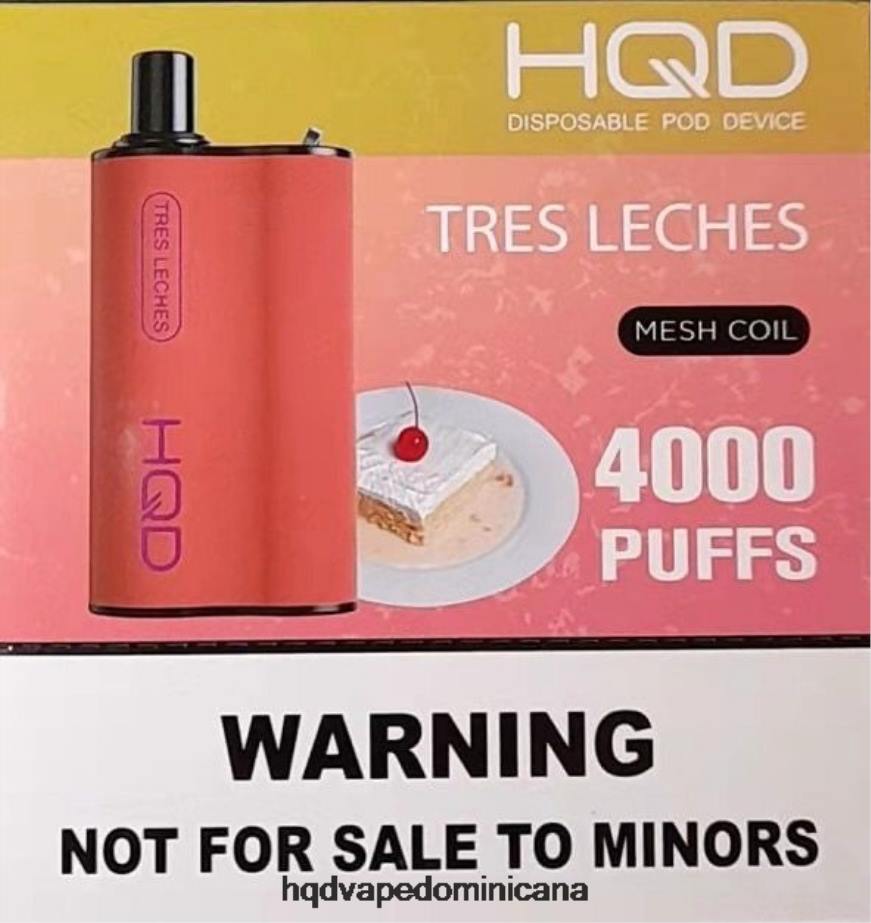 HQD BOX 4000 bocanadas tres leches 68RF116 - HQD Comprar