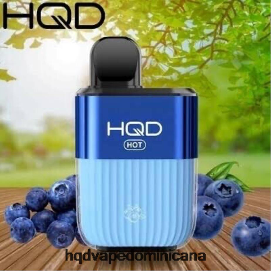 HQD HOT 5000 bocanadas arándano 68RF66 - HQD Comprar