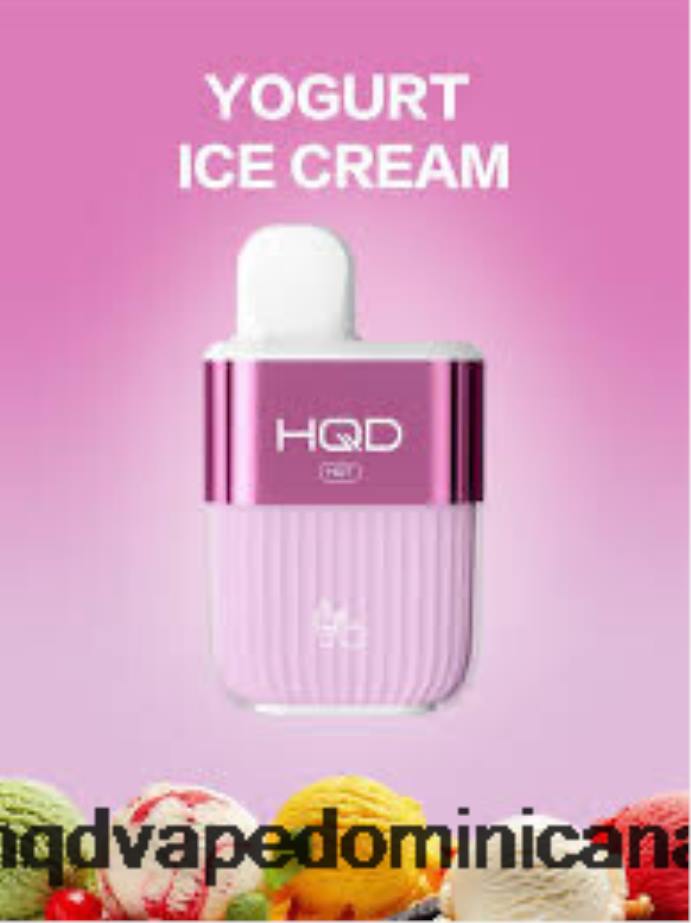 HQD HOT 5000 bocanadas helado de yogur 68RF58 - HQD Desechable
