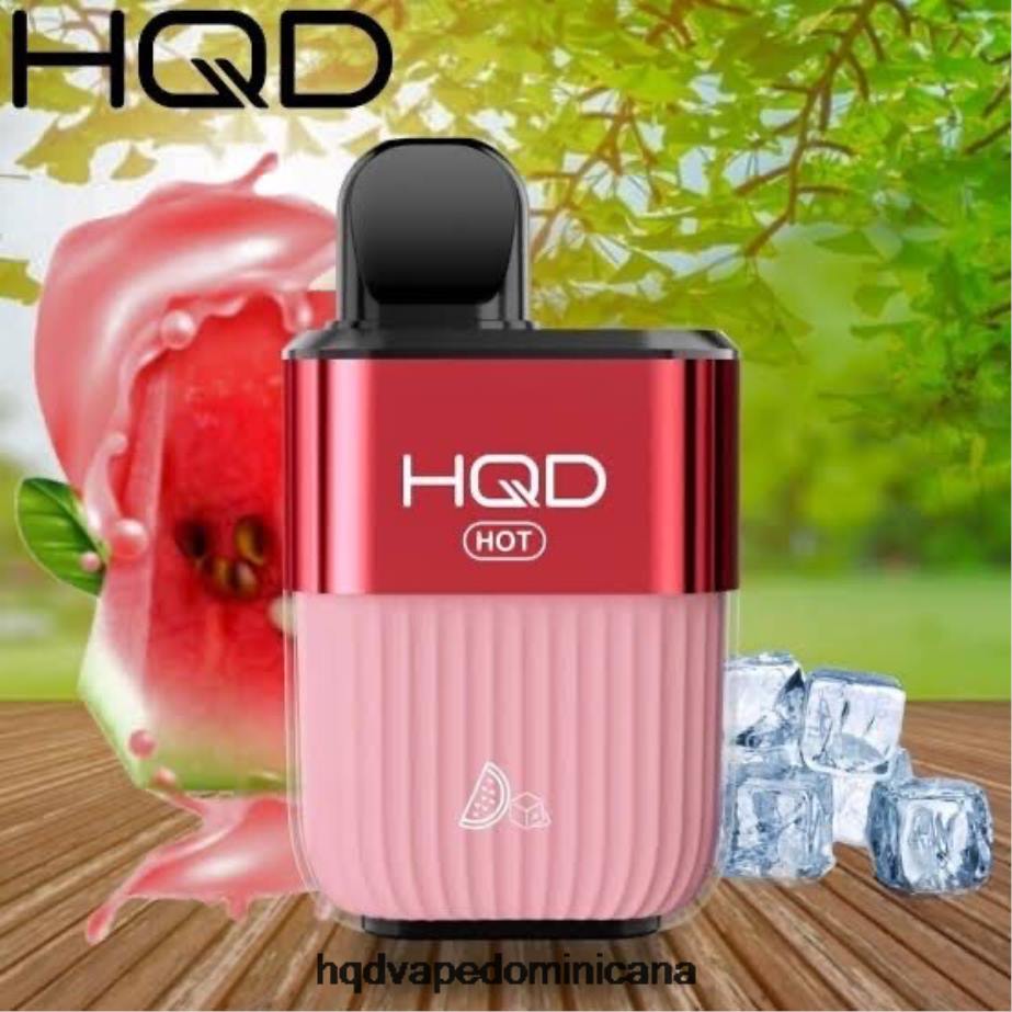 HQD HOT 5000 bocanadas hielo exuberante 68RF67 - HQD Vape Dominicana