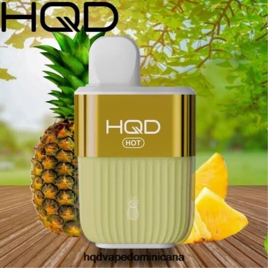 HQD HOT 5000 bocanadas piña 68RF65 - HQD Vape Precio