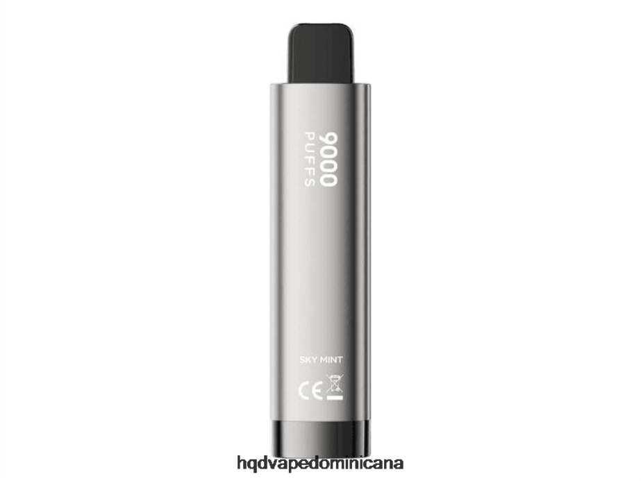 HQD CUVIE 9000 PUFFS desechable cielo menta 68RF287 - HQD Vape Dominicana