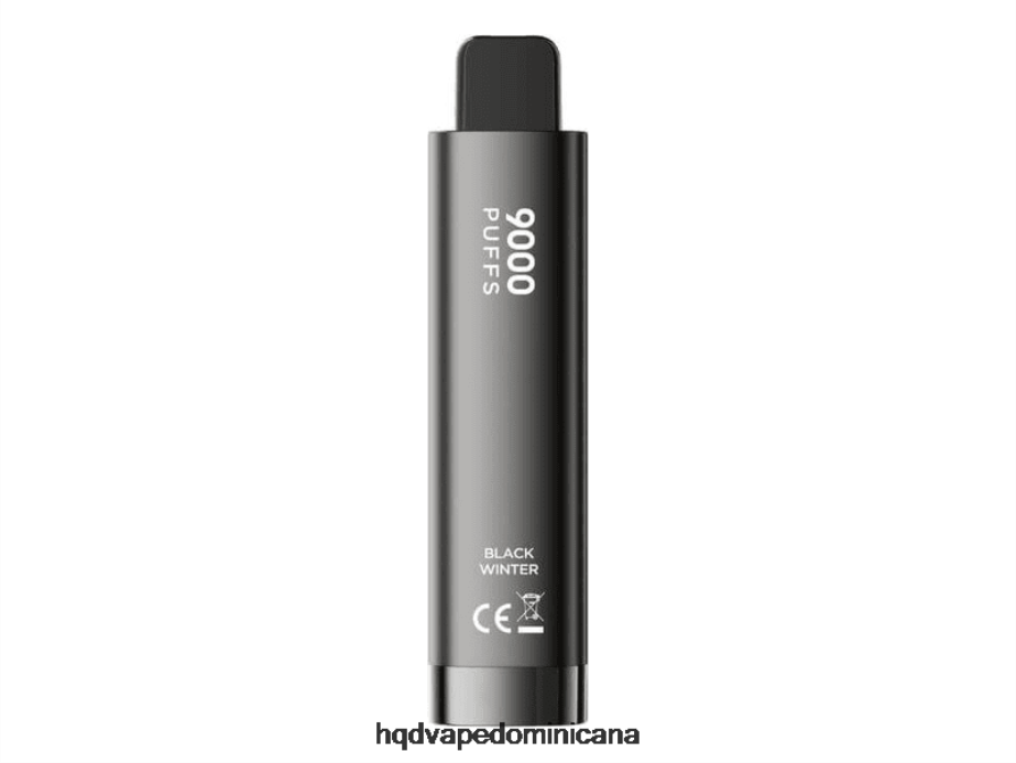 HQD CUVIE 9000 PUFFS desechable invierno negro 68RF271 - HQD Vape Buy Online