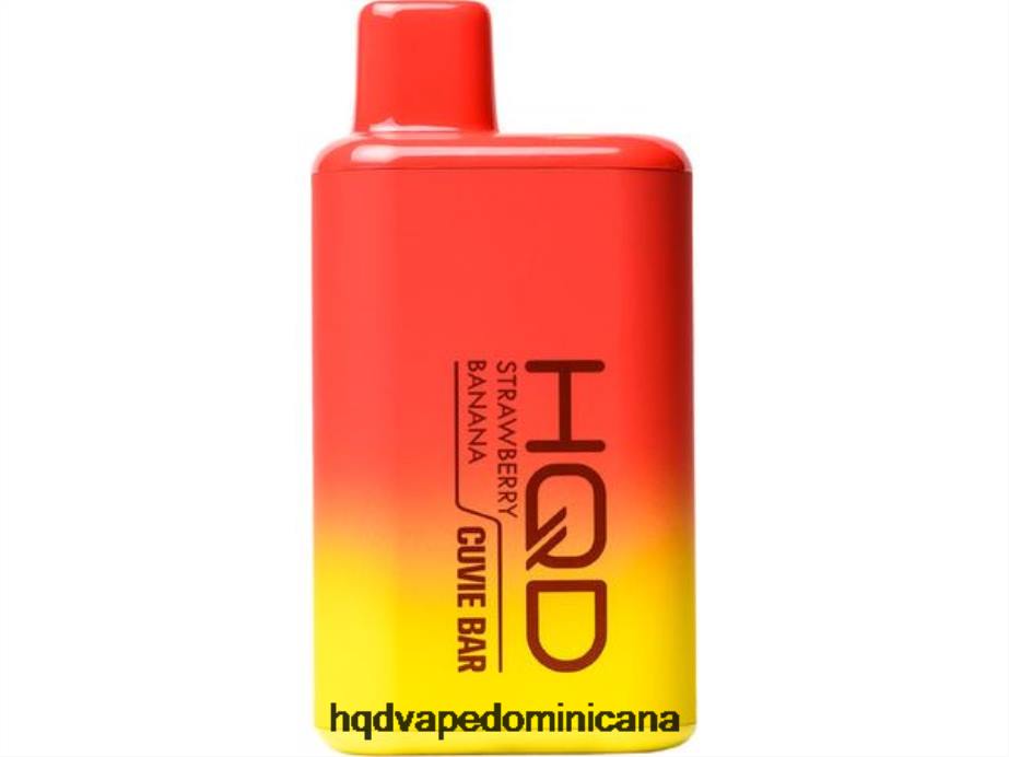 HQD CUVIE BAR desechable Fresa plátano 68RF253 - HQD Vape Store