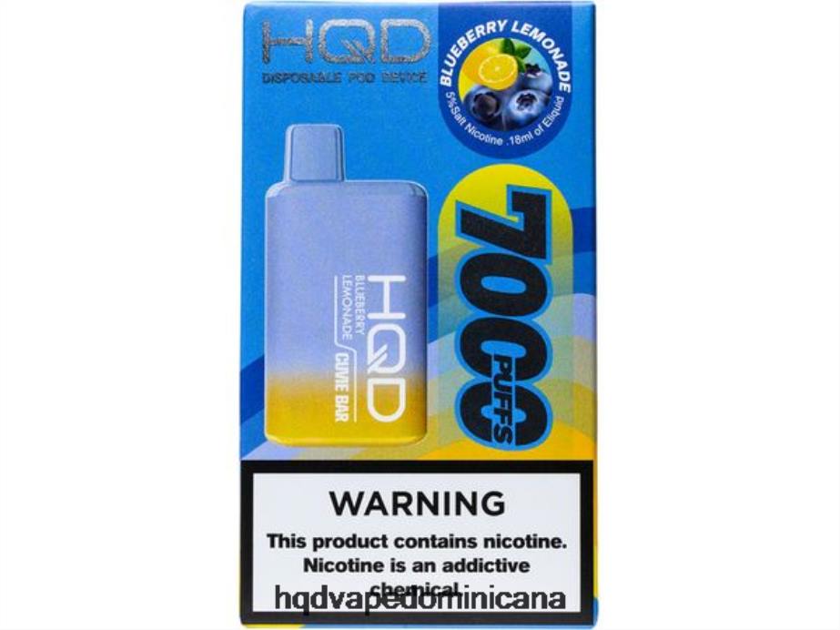 HQD CUVIE BAR desechable Limonada de arándanos 68RF141 - HQD Vape Buy Online