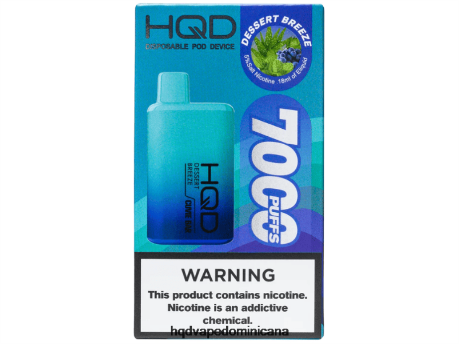 HQD CUVIE BAR desechable brisa del postre 68RF162 - HQD Vape Factory