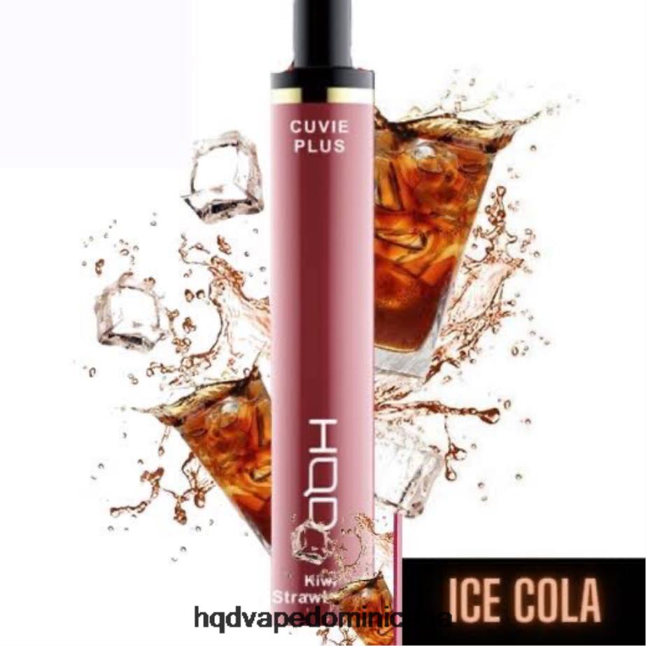 HQD CUVIE PLUS 1200 bocanadas hielo de cola 68RF122 - HQD Vape Factory