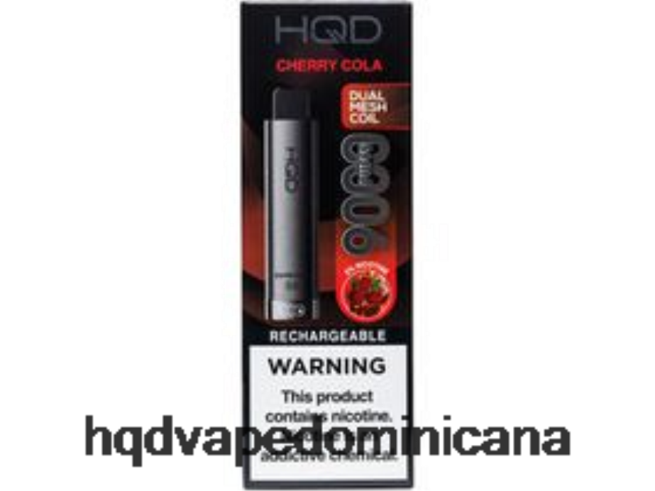 HQD CUVIE PLUS 2.0 desechable cola de cereza 68RF272 - HQD Vape Factory