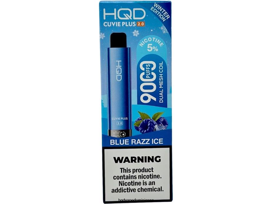 HQD CUVIE PLUS 2.0 (edición de invierno) hielo azul 68RF138 - HQD Desechable