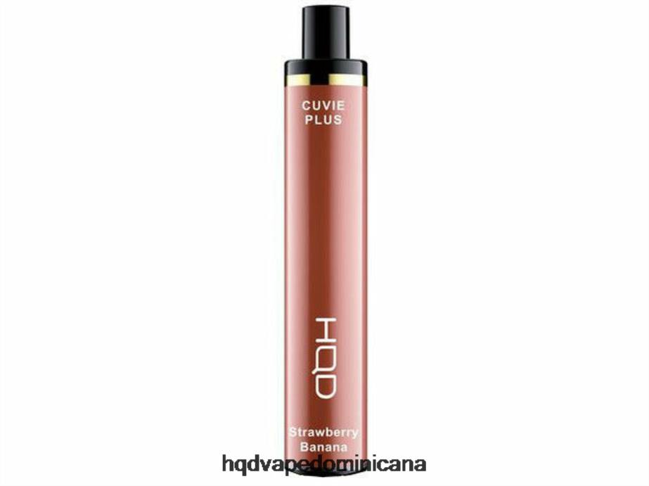 HQD CUVIE PLUS vaporizador desechable Fresa plátano 68RF256 - HQD Comprar