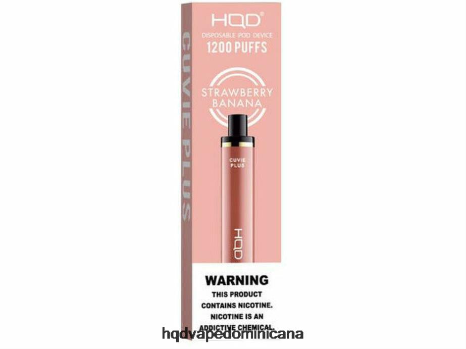 HQD CUVIE PLUS vaporizador desechable Fresa plátano 68RF256 - HQD Comprar