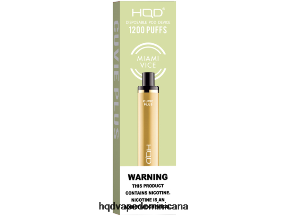HQD CUVIE PLUS vaporizador desechable Miami Vice 68RF220 - Buy HQD Online