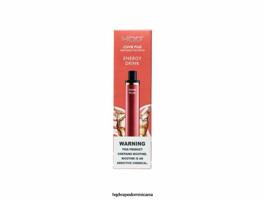 HQD CUVIE PLUS vaporizador desechable bebida energética 68RF165 - HQD Vape Precio