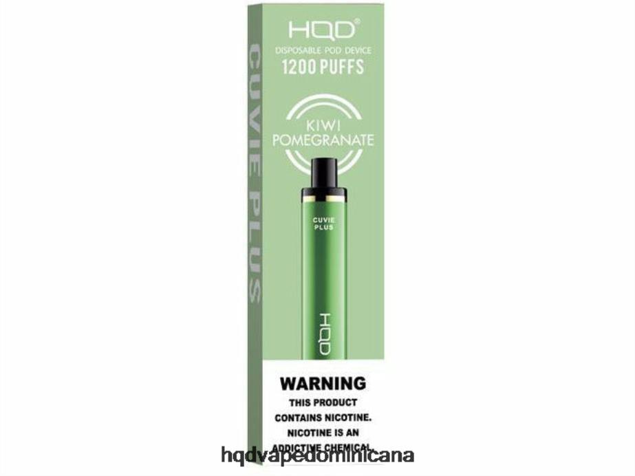 HQD CUVIE PLUS vaporizador desechable granada kiwi 68RF205 - HQD Vape Precio