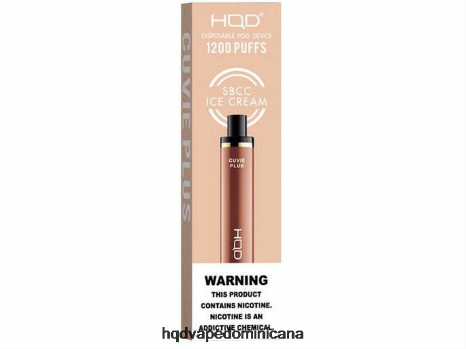 HQD CUVIE PLUS vaporizador desechable helado sbc 68RF248 - HQD Desechable