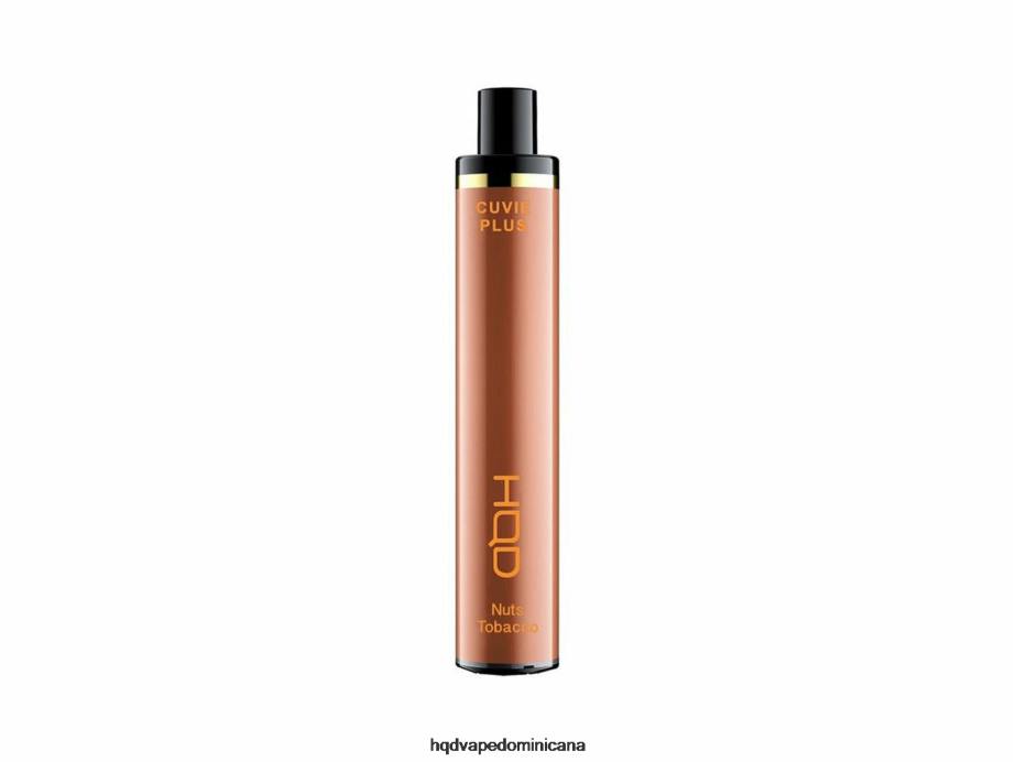 HQD CUVIE PLUS vaporizador desechable nueces tabaco 68RF225 - HQD Vape Precio