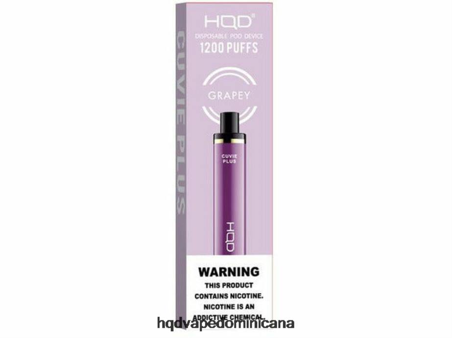 HQD CUVIE PLUS vaporizador desechable uva 68RF171 - HQD Vape Buy Online