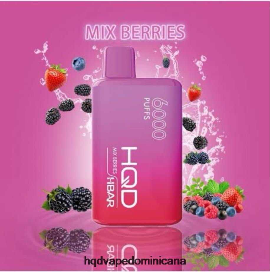 HQD HBAR 6000 bocanadas bayas congeladas 68RF50 - Buy HQD Online