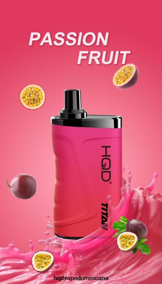 HQD TITAN 7000 bocanadas maracuyá 68RF1 - HQD Vape Buy Online