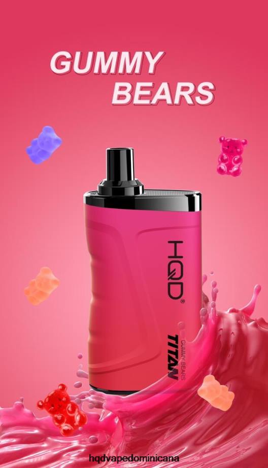 HQD TITAN 7000 bocanadas ositos de goma 68RF18 - HQD Desechable