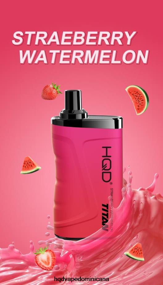 HQD TITAN 7000 bocanadas sandia fresa 68RF9 - HQD Vape Sabores