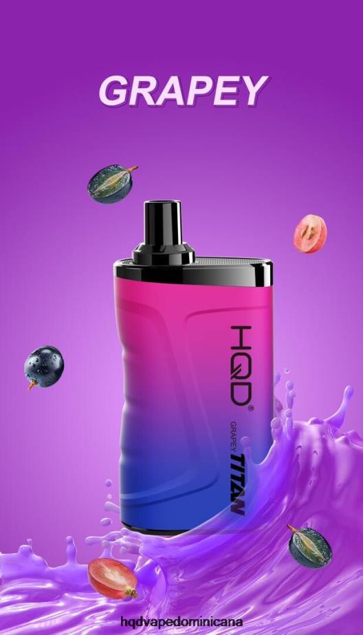 HQD TITAN 7000 bocanadas uva 68RF15 - HQD Vape Precio